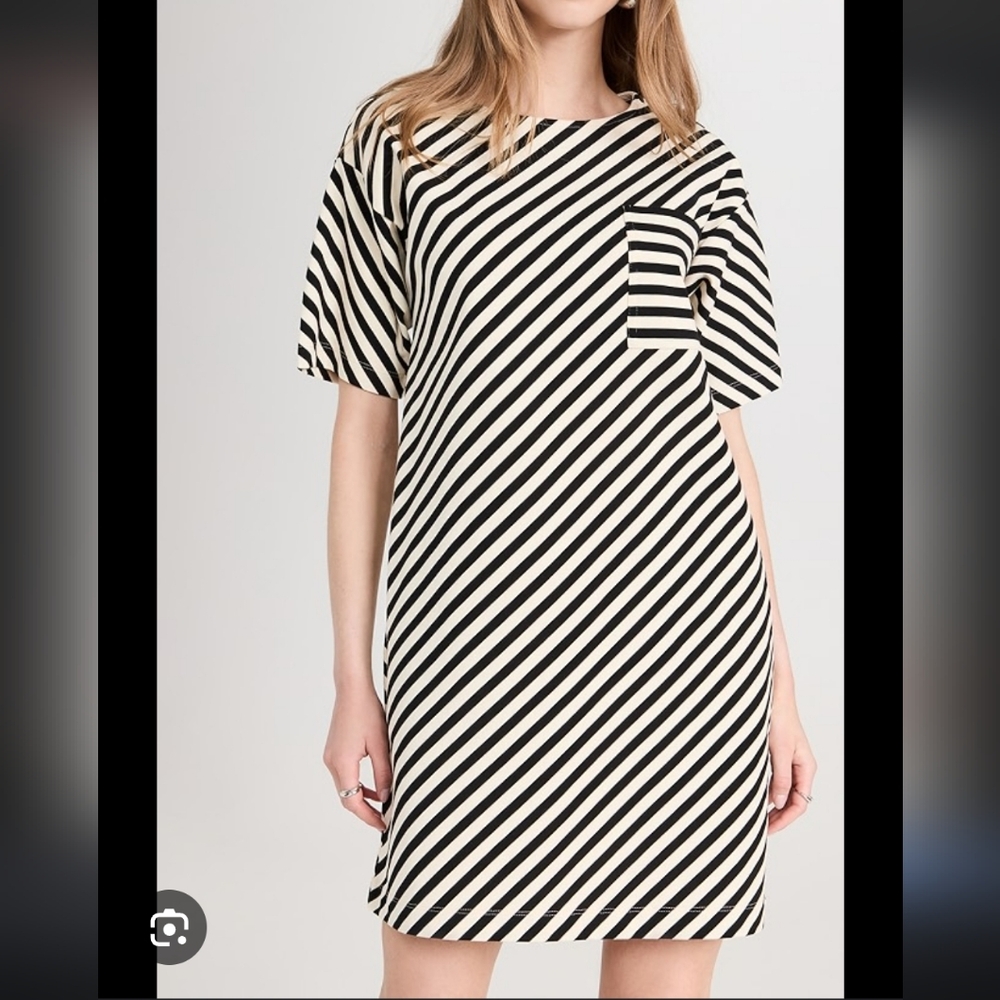 Tory Burch Striped Mini Dress NWOT